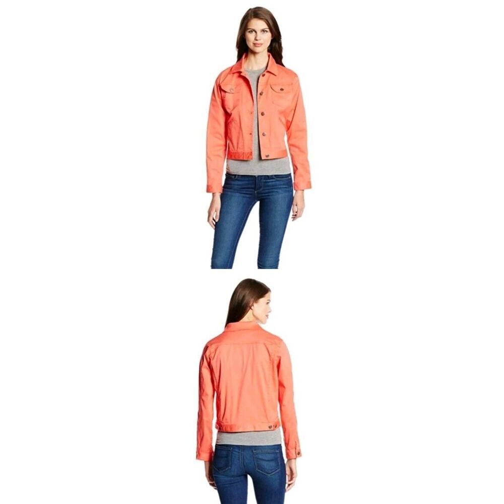 Woolrich Women's Poplar Cropped Jacket Cactus Flower Size S